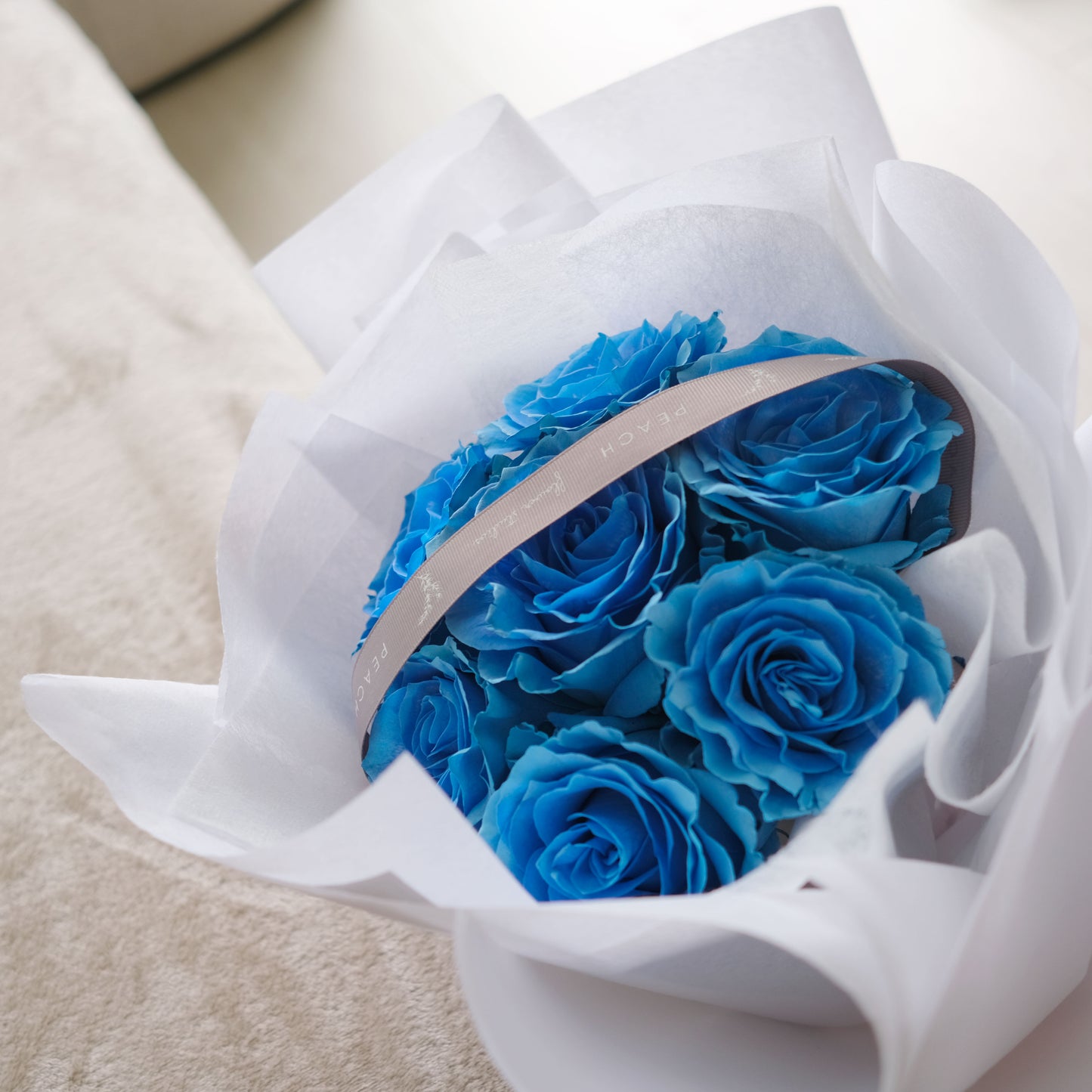Blue Rose Bouquet