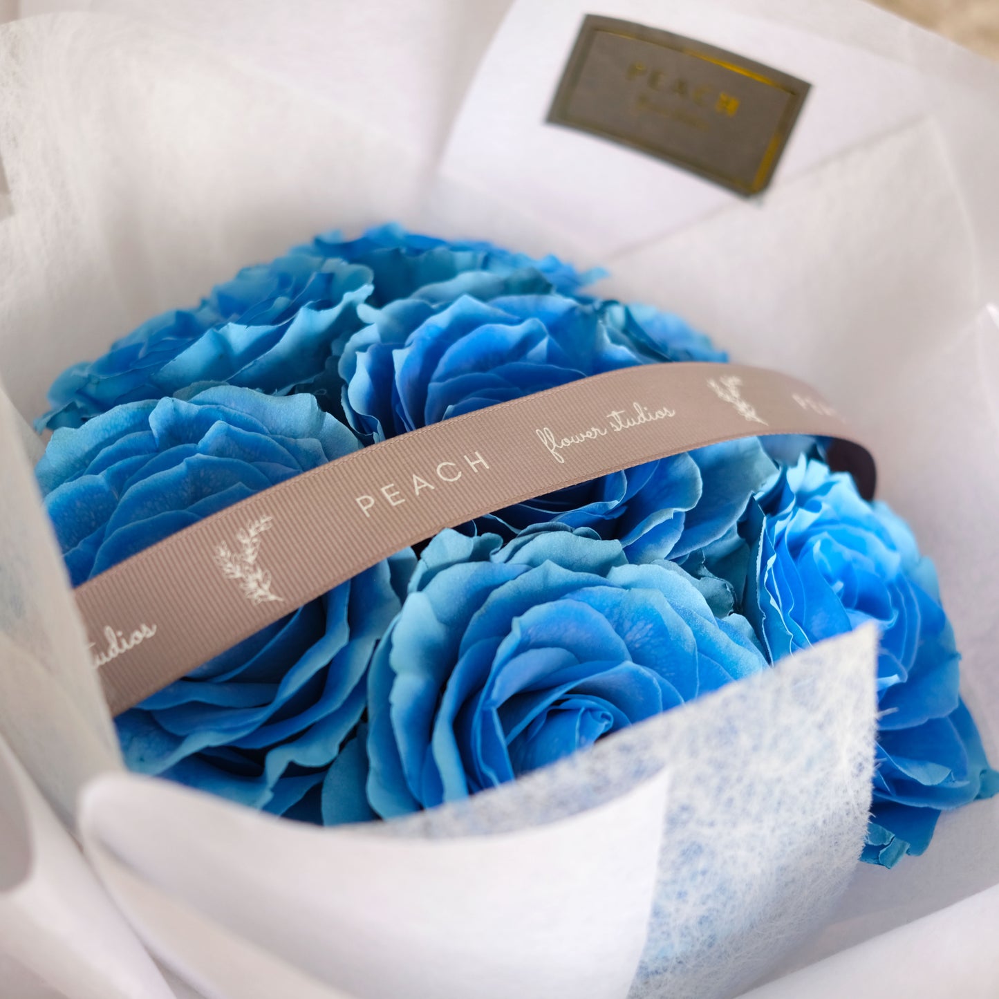Blue Rose Bouquet