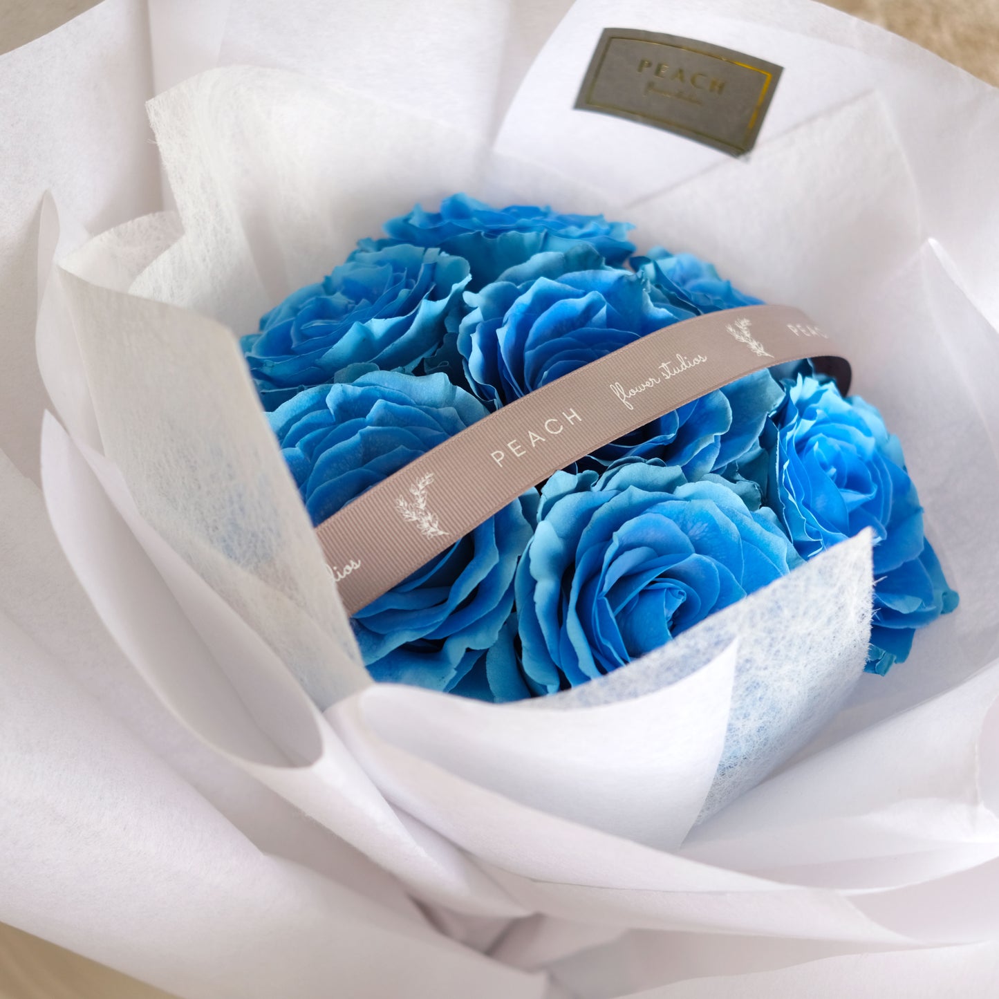 Blue Rose Bouquet