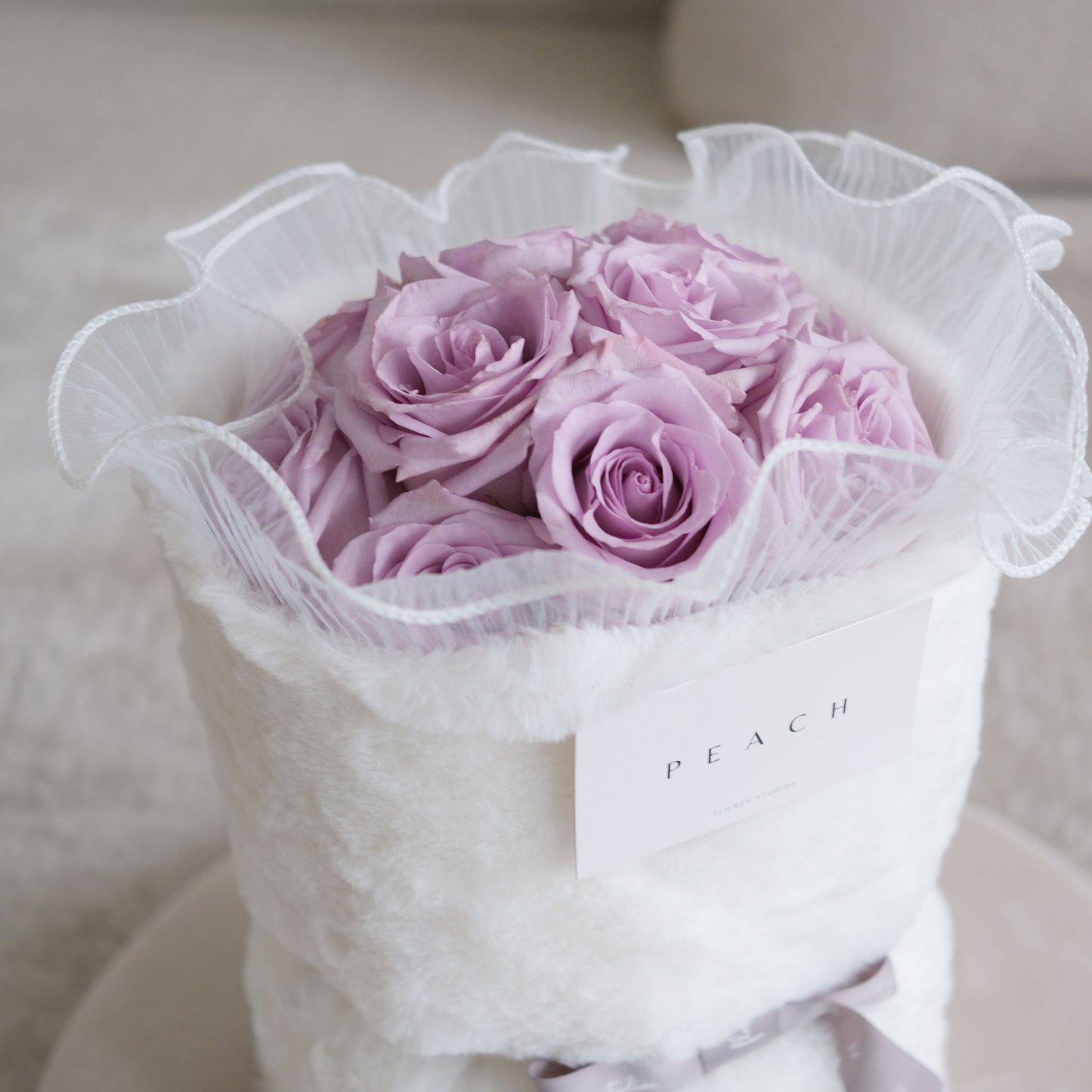 Purple Rose Bouquet