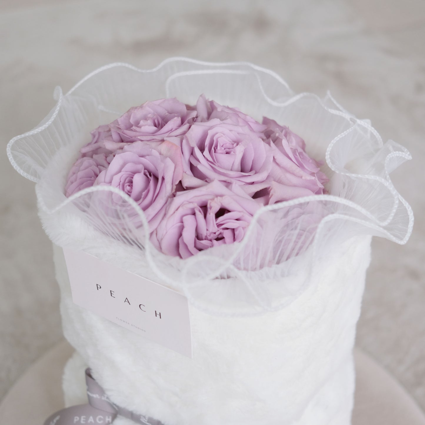 Purple Rose Bouquet