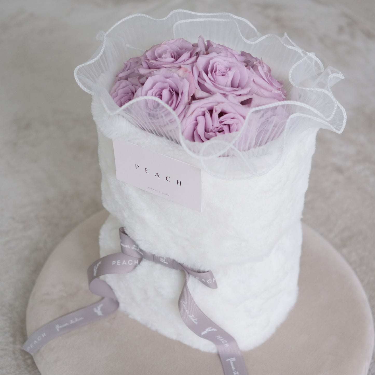 Purple Rose Bouquet