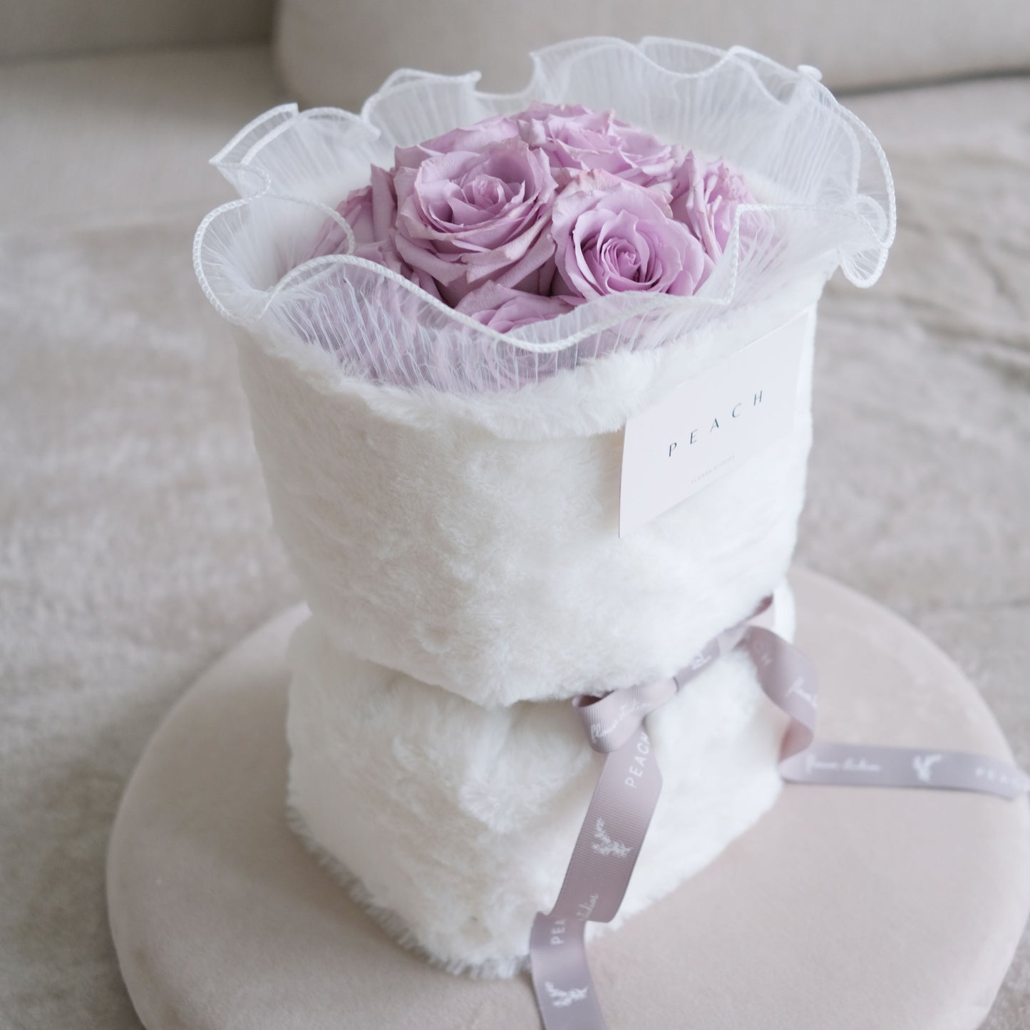 Purple Rose Bouquet