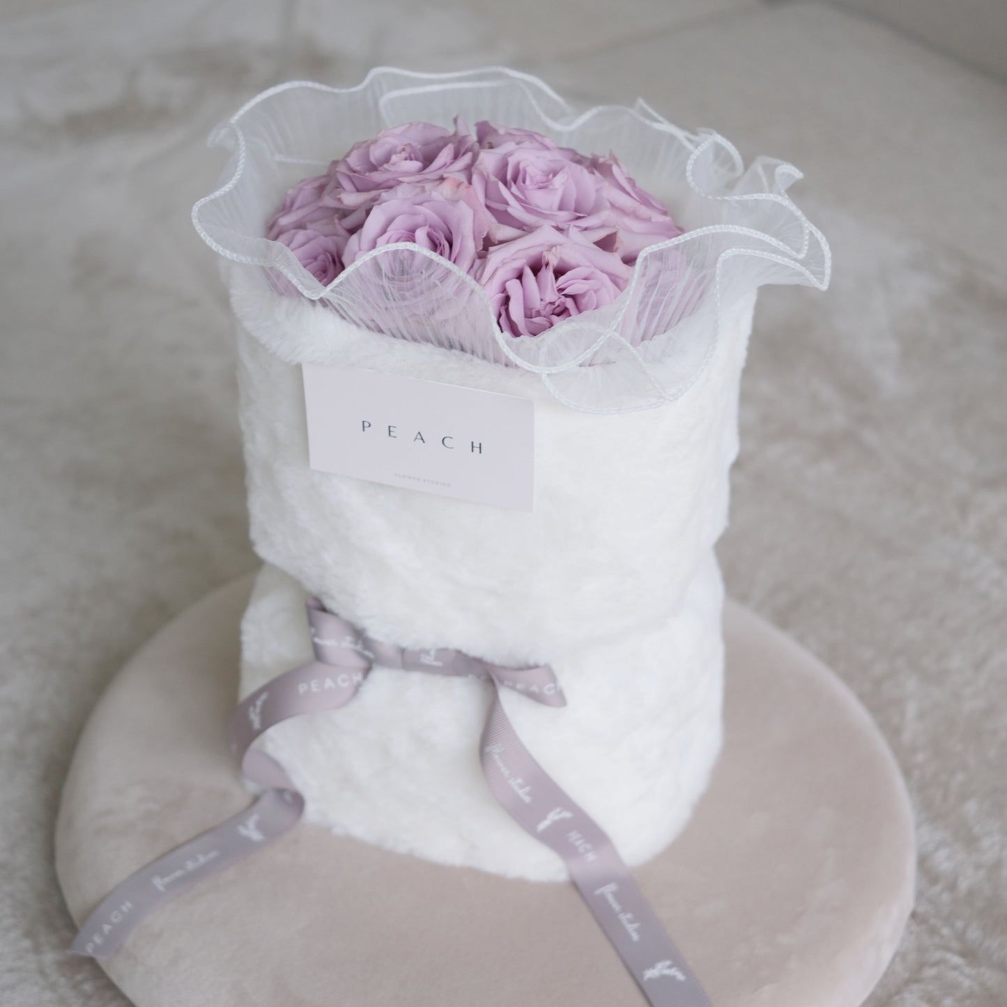 Purple Rose Bouquet