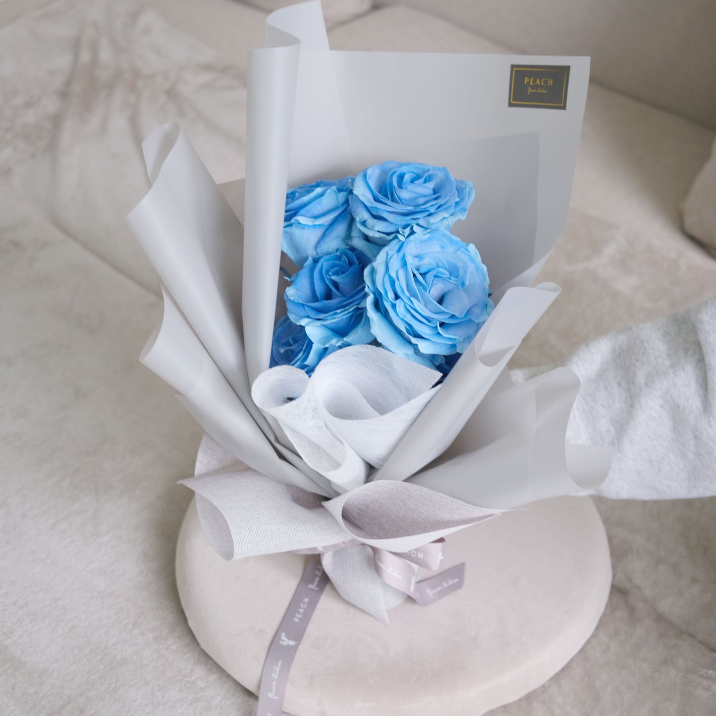Blue Rose Bouquet