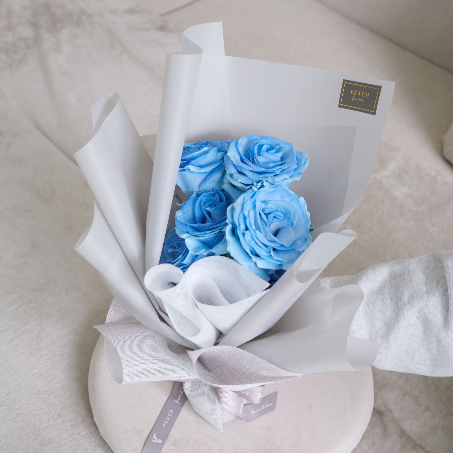 Blue Rose Bouquet