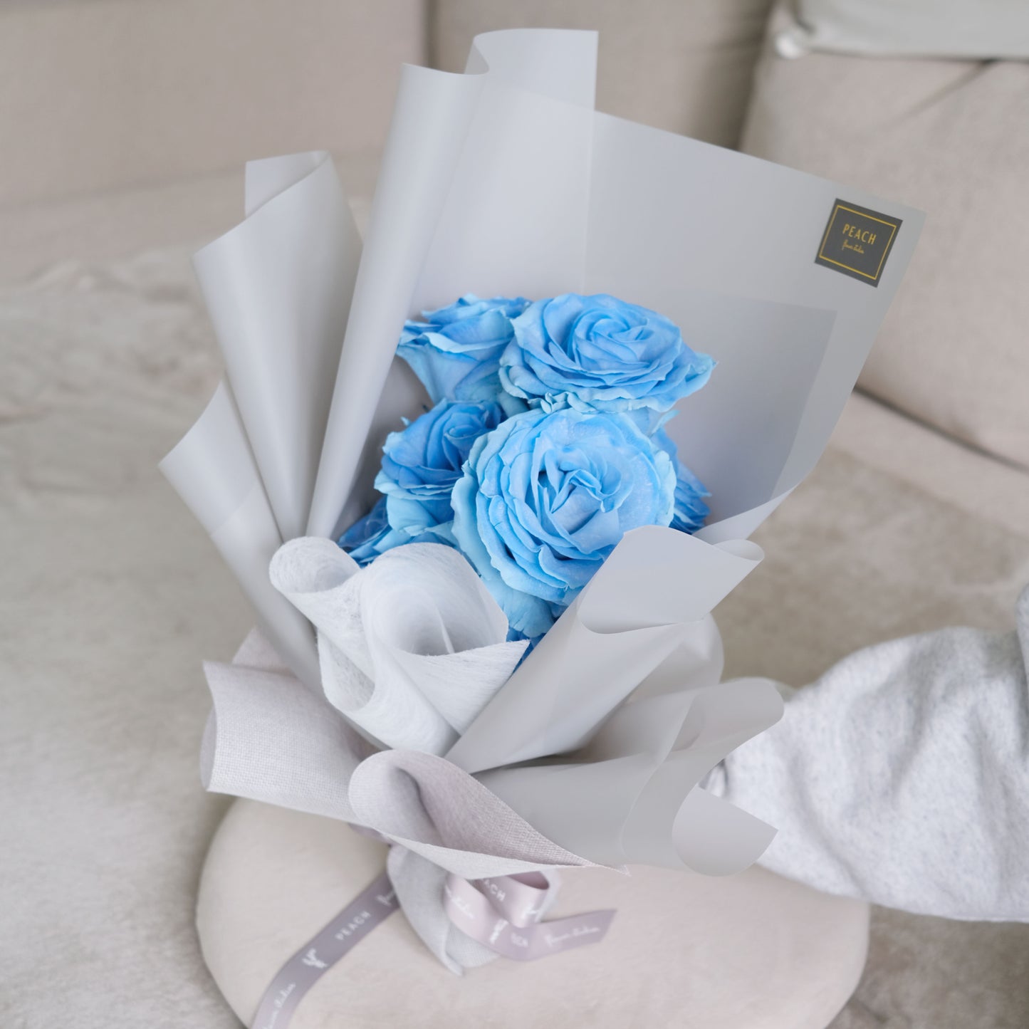 Blue Rose Bouquet