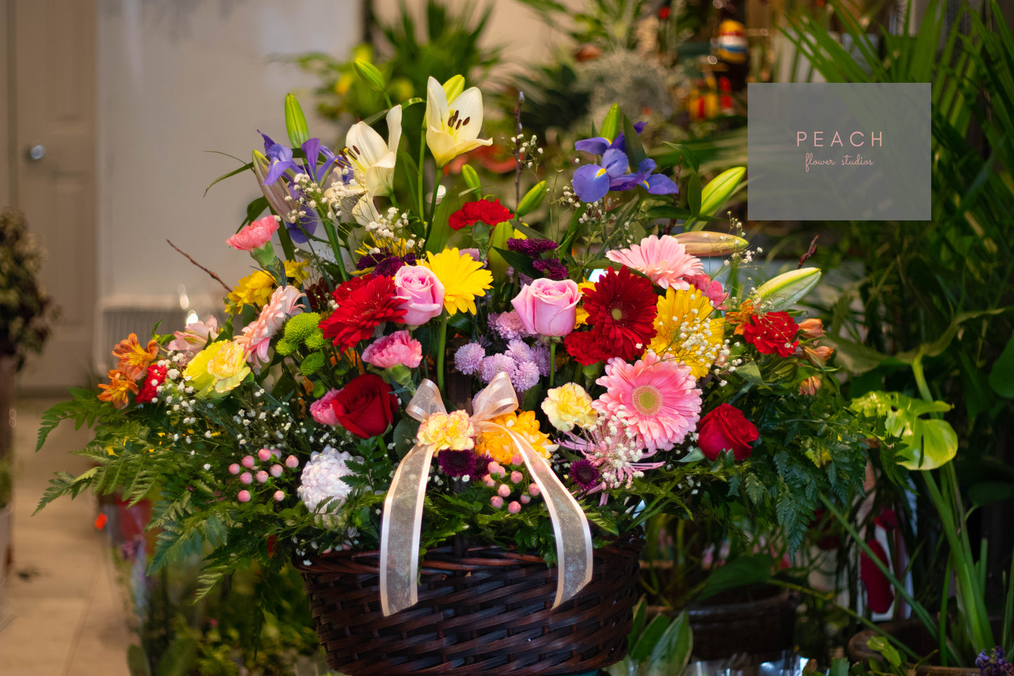 Mixed Flower Basket