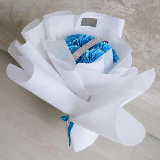Blue Rose Bouquet