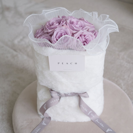 Purple Rose Bouquet