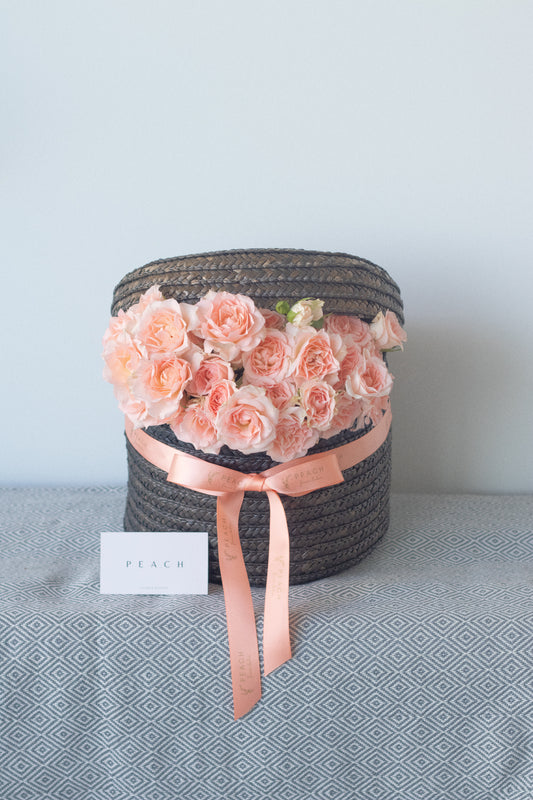 Fresh Rose Basket